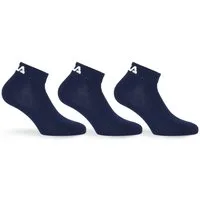 Fila Kurzsocken UNISEX INVISIBLE PLAIN SOCKS (3-Paar) mit Logostickerei