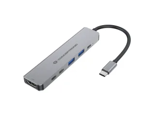 Conceptronic DONN33G 6-in-1 USB 3.2 Gen 1 Dockingstation | donn33g | HDMI - USB-A 5Gbps x 2