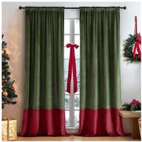 Sunicol Gardine Blickdicht Samtvorhang für Schlafzimmer Wohnzimmer, 2er Set, Wunderschön Weich Vorhang Verdunkelung Velvet Gardinen