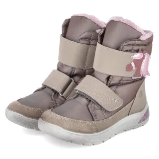 Ricosta Winterstiefel GAREI - Gr. 28 - Taupe - Textil & Synthetik