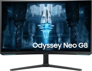 Samsung Odyssey Neo G8 G85NB [32'' 4K UHD VA 240Hz 2x HDMI DisplayPort 1ms Reaktionszeit] schwarz/weiß