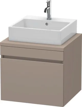 Duravit DuraStyle Konsolenwaschtischunterbau wandhängend Basalt Matt 600x548x512 mm - DS531004343 DS531004343