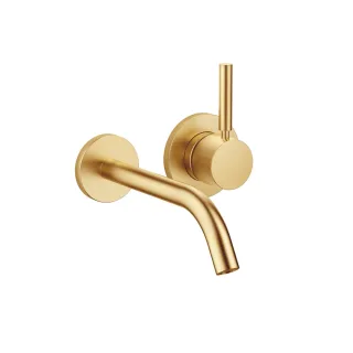 Dornbracht Waschtisch-Wand-Einhandbatterie ohne Ablaufgarnitur META 36860660 Gold gebürstet,36860660 36860660-37