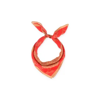Halsüberkopf Accessoires - 70x70 Tuch Teddybear rot - Gr. - OS