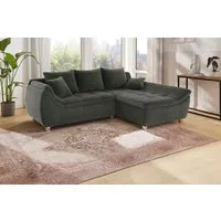 Jockenhöfer Gruppe Ecksofa Genua L-Form, B: 250 cm, mit 2 Zierkissen