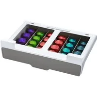 Youyijia Schubladenbox Kapseln Aufbewahrung 30 Coffee Capsules Unter dem Regal Platzsparende