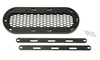 Emblem "Logo" Halter für Zubehör Kühlergrill Grill passend für Audi A6 4F C6 2004- / A6 4G C7 2011-