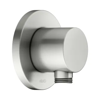 Keuco Schlauchanschluss IXMO 59547, rund, Edelstahl-finish, 59547060001 59547060001