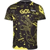 Gewo T-Shirt GEWO Shirt Graffiti schwarz L Unisex T-Shirt