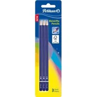 Pelikan Bleistift Pelikan Bleistift 2B, Sechskant, Blau, 3er Set