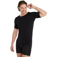 FINN Design Unterhemd Anti-Schweiß Shirt Herren mit Rundhals und integrierten Achselpads Garantierter Schutz vor Schweißflecken und Schweißgeruch