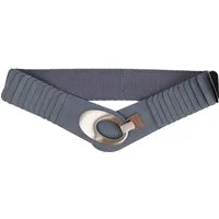 MIRROSI Taillengürtel Leo Unifarbe breit 6cm für Taillenumfang 85 bis 110cm, ONESIZE (Angenehmes Tragesgefühl, Leopard Muster, Unifarben) Breiter Stretch Gürtel