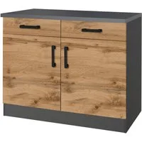 KOCHSTATION Unterschrank KS-Toronto, Breite 100 cm