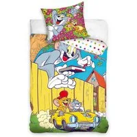 Carbotex Bettwäsche Tom and Jerry Kinderbettwäsche 135 x 200 cm