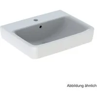 GEBERIT Waschtischarmatur Geberit Waschtisch Renova Plan 55 x 44 cm, weiß, 501632001