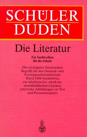 Schülerduden Die Literatur