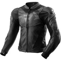 Rebelhorn Motorradjacke Inferno Motorrad Lederjacke Rückenprotektor enthalten,Verbindungsreißverschluss,Ellenbogenpro