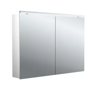 emco Lichtspiegelschrank pure II Classicleuchte, Aufputz, mit Waschtischbeleuchtung, 2 Tür, 1000 mm 979705504
