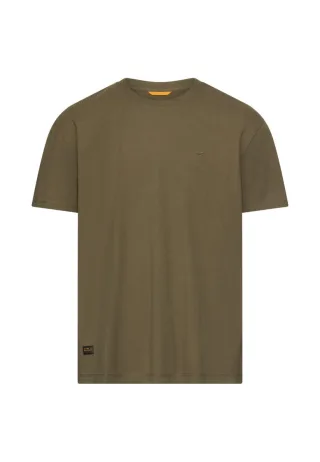camel active - T-Shirt aus reiner Baumwolle grün - Gr. - XL