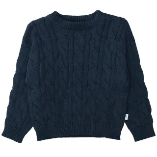 BASEFIELD - Kn.-Pullover dark navy - Gr. - 110