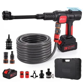 Hcalory T1S 7 in 1 2000PSI 230W Brushless High Pressure Car Washer Washing Machine Water Pressure Gear Adjustable Nozzle