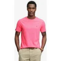 Superdry Rundhalsshirt CLASSIC ESSENTIAL NEON TEE Relaxed Fit, aus Baumwolle und Single Jersey, Kurzarm