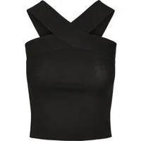 URBAN CLASSICS Yoga & Relax Shirt Urban Classics Damen Ladies Cross Top (1-tlg)