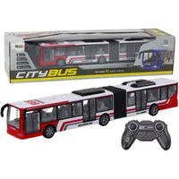 Wisam RC-Auto Ferngesteuerter RC-Stadtbus in Rot und Weiß