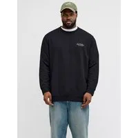 Jack & Jones PlusSize Sweatshirt JJEARCHIVE GRAPHIC SWEAT CN NOOS PLS Baumwollmischung, relaxed fit