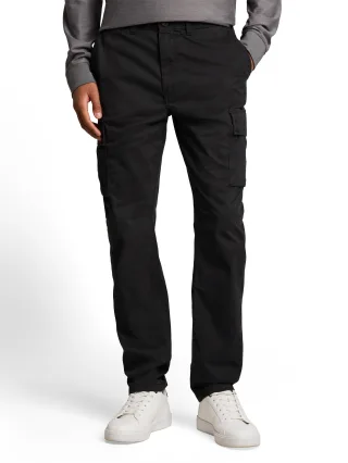 Denim Tom Tailor - TTREGULAR Cargo Hose Black - Gr. - L