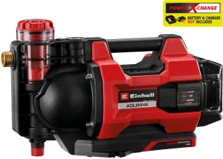 Einhell Akku-Gartenpumpe ""AQUINNA 18/30 F LED AUTOMATIC"" ohne Akku, ohne Ladegerät