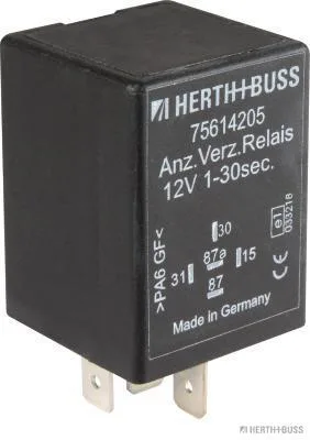 HERTH&BUSS Zeitrelais, 15 A, 5 pins - 75614205