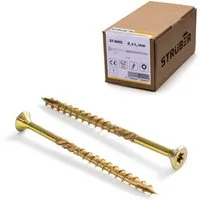 STRÜBER Holzbauschraube Spanplattenschrauben mit Senkkopf und TX-Antrieb