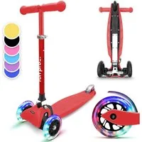 fun pro Cityroller ONE DeLuxe Kinderroller, Kick Scooter Roller Kinder - Stunt Tretroller Kinder klappbar