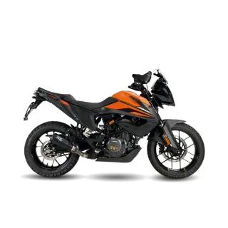 Sport Auspuff IXIL RB BLACK für KTM 390 Adventure Bj. 2020-2024 EURO4/EURO5 eintragungsfrei +ABE