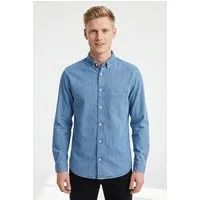 Jack & Jones Langarmhemd JPRBLUDEREK DENIM L/S SHIRT