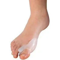 Fußgut Zehenkorrektor Hallux Korrektor mit Ballensschutz, angenehm weich aus Softgel, Set 2-tlg., hält die große Zehe auf Abstand, reduziert Reibung, mediz. Gel