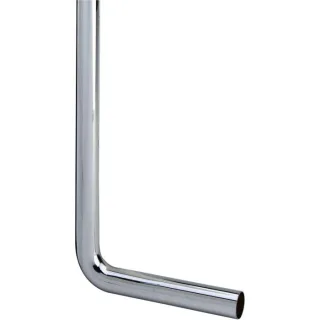 Viega Ablaufrohr 110710 DN 32x220x580mm, 90Grad, Messing verchromt