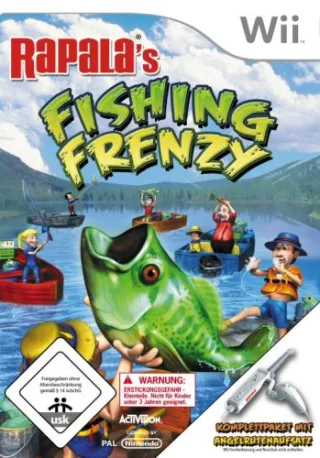Rapala Fishing Frenzy (inkl. Angelrutenaufsatz) [Nintendo Wii]