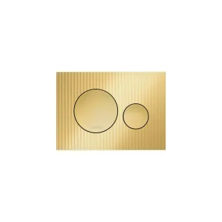 LAUFEN Betätigungsplatte MOONDANCE INEO 203x145x6 aus Kunsstoff, PVD Blassgold matt, H9001161650001 H9001161650001