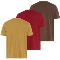 Man's World T-Shirt neue Farben! Preis-Leistungs Bestseller! Auch in Großen Größen (3er-Pack) aus Baumwolle, angenehmer Tragekomfort, hochwertige Verarbeitung
