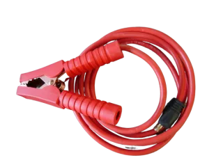 ELMAG Ladekabel rot 16qmm/2,5m - 16/25 SteckerØ 9mm rot - 9505343