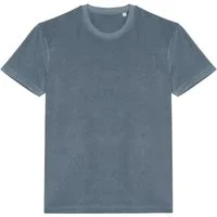 Native Spirit Rundhalsshirt Umweltfreundliches T-Shirt aus Frottee für Herren