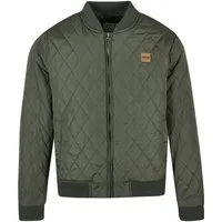URBAN CLASSICS Allwetterjacke Urban Classics Herren Diamond Quilt Jacket (1-St)