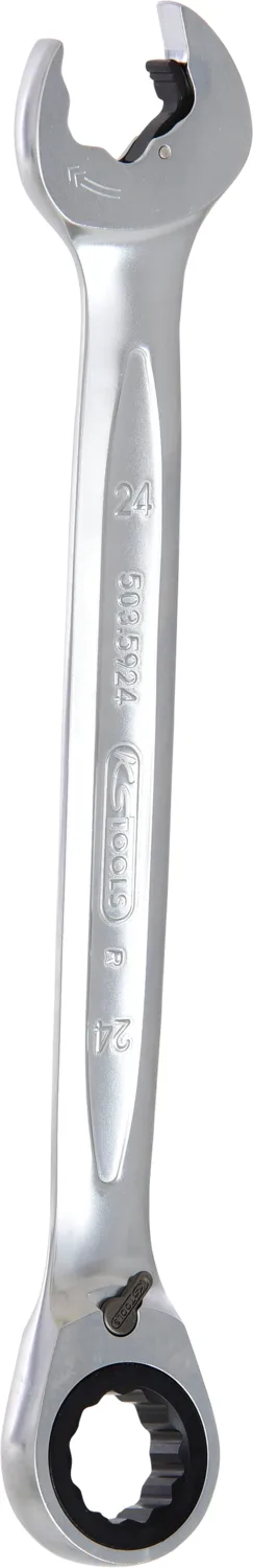 KS Tools DUO GEARplus Ringmaulschlüssel,Maul-Ratschenfunktion, umschaltbar - 503.5924