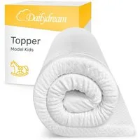 Dailydream, Topper Viscoelastische Baby Matratzenauflage mit Memory Foam Effekt, 5 cm hoch