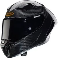 Caberg Motorradhelm GP01 Carbon Helm, vorbereitet für Kommunikationssystem,Pinlockscheibe enthalten,vor