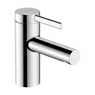 hansgrohe Zesis S 70 Waschtischarmatur 74713000 EcoSmart+, mit Hebelgriff für Kaltwasser, ohne Ablaufgarnitur, chrom