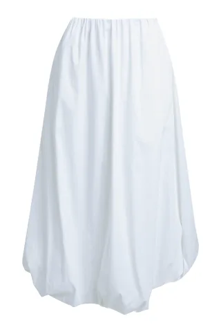 Smith&Soul - Balloon Hem Skirt white - Gr. - M