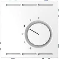 Raumthermostat RT-Regler Lotos Weiß 230 Volt Wechselkontakt mit Zusatzheizungssperre, Heizungsthermostat weiß, Retail